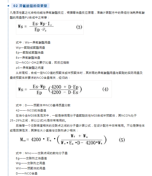 聚氨酯軟泡配方匯總大全插圖1